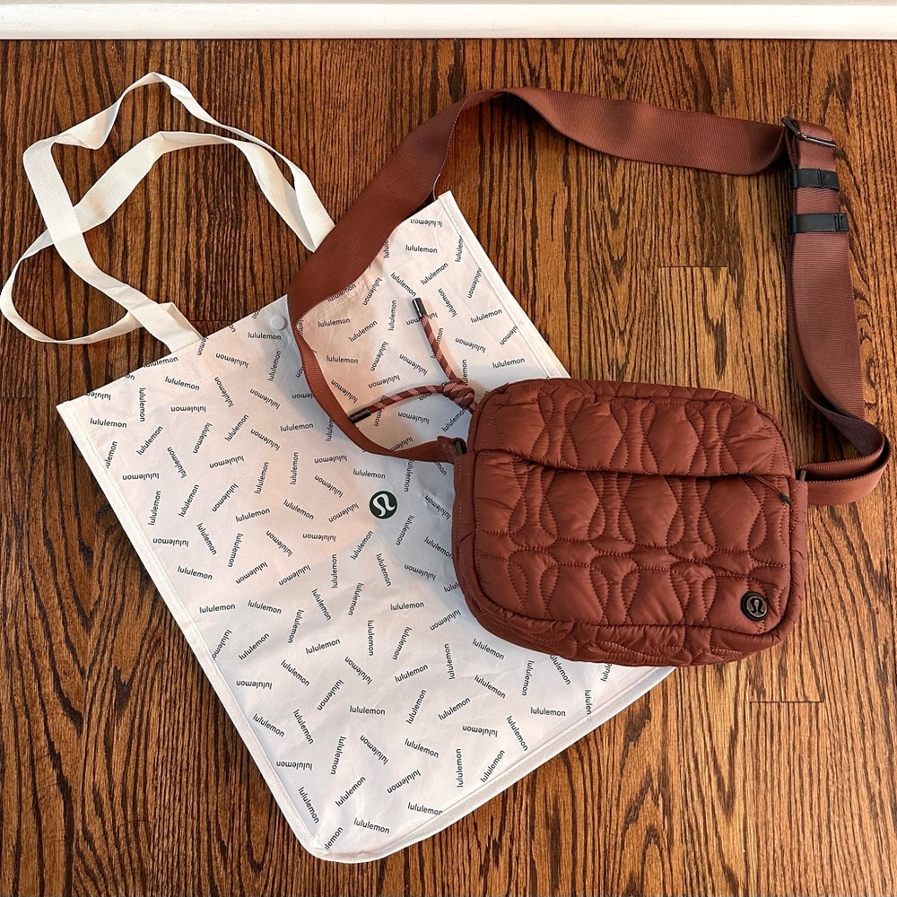 Lululemon Quilted Embrace Bag - Ancient Copper